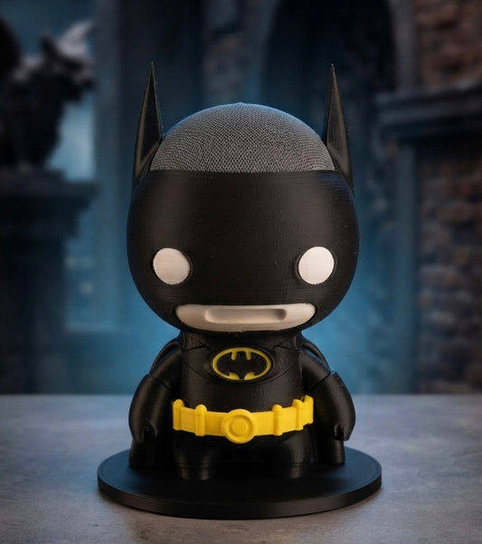 The Dark Knight Echo Dot Stand | 3D-Printed Batman Alexa Speaker Holder (Gen 4 & 5)