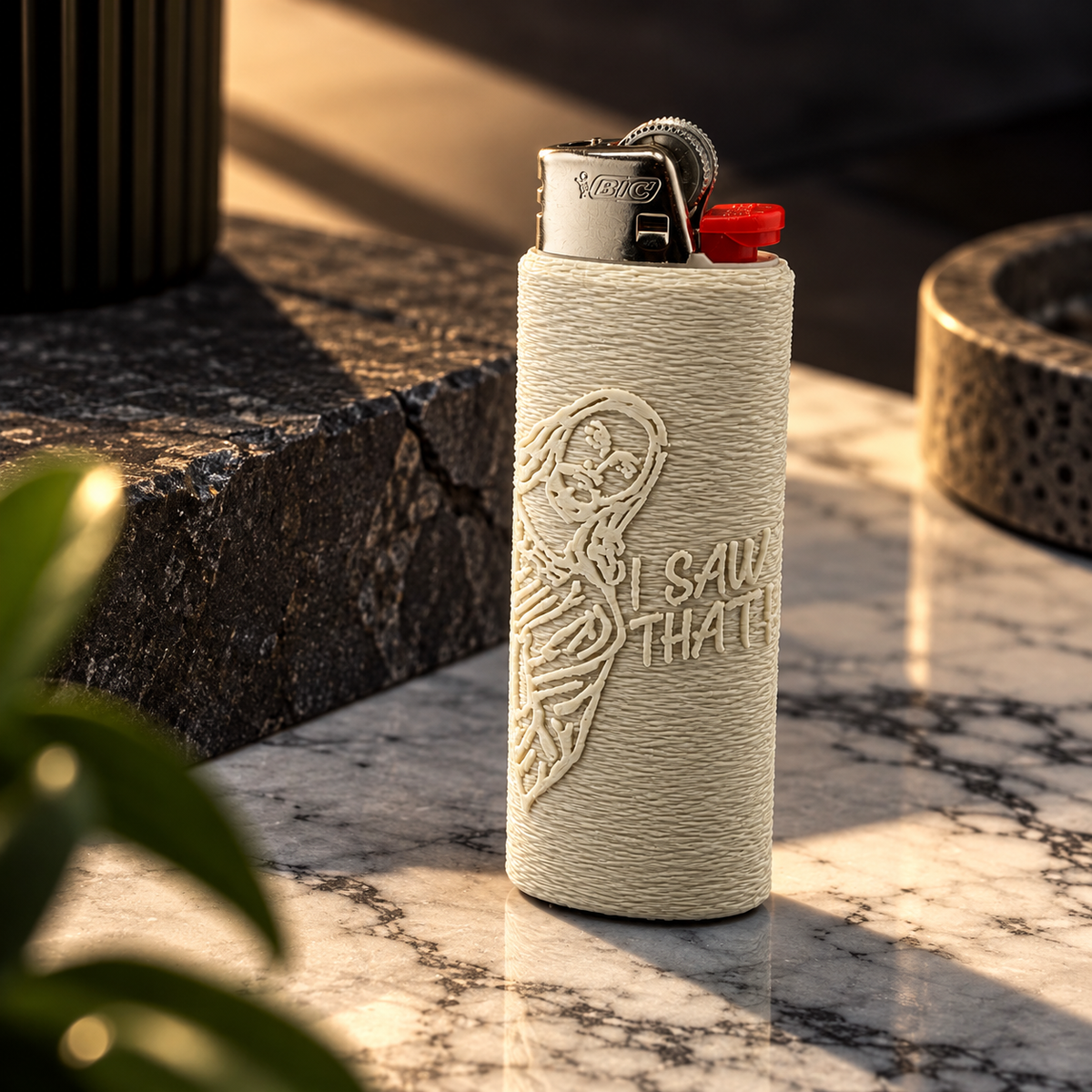 "I Saw That!" Meme BIC Lighter Sleeve – 3D Novelty Case