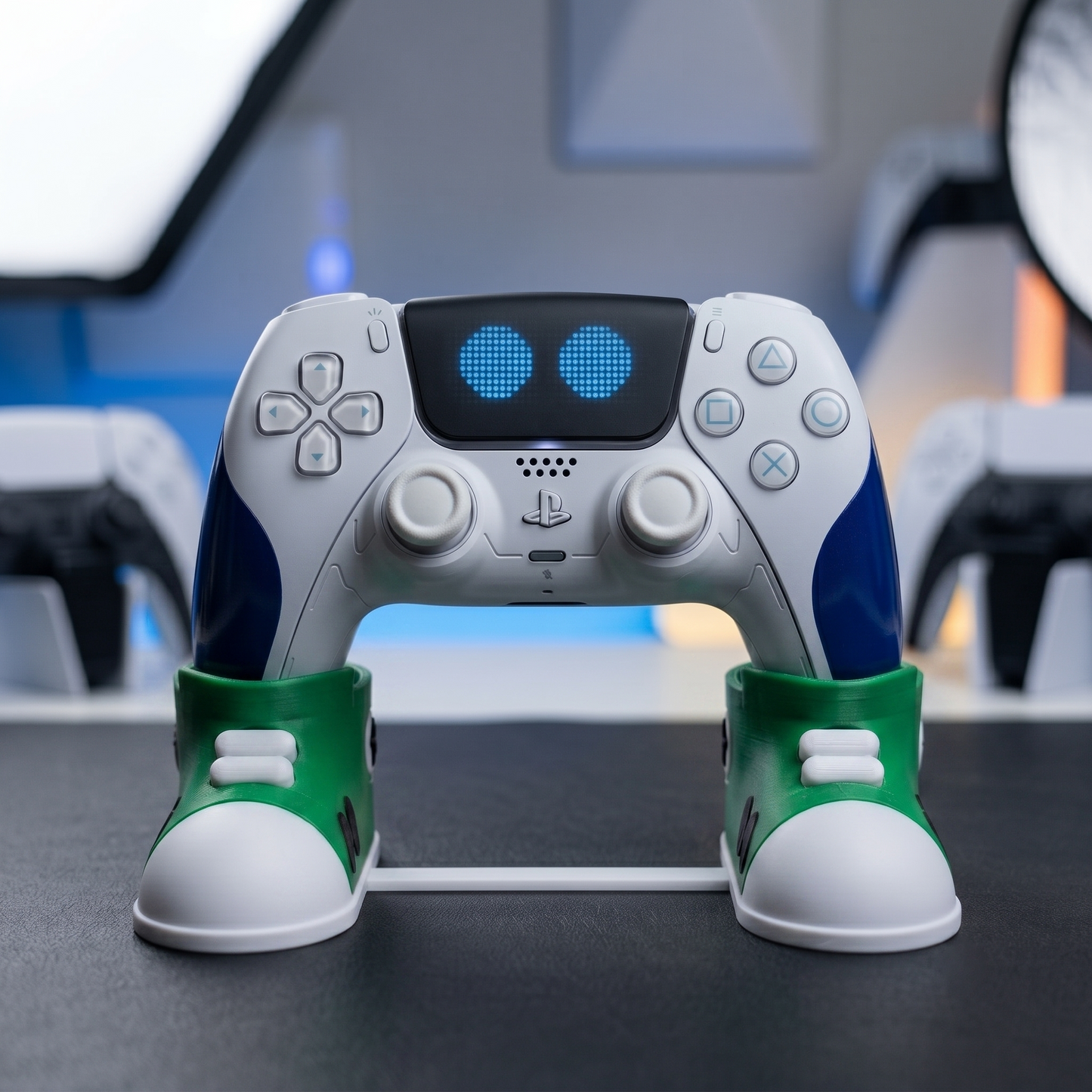 Sneaker Shoe PS5 Controller Holder – Novelty Gaming Desk Stand & Display Mount