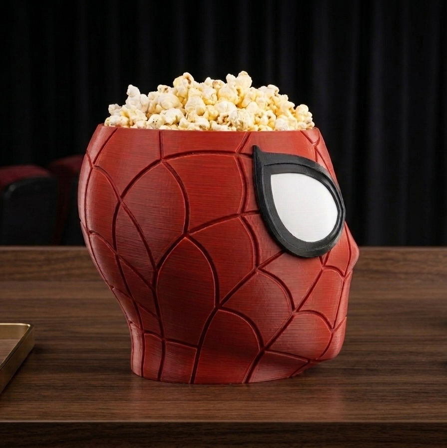 Spiderman Mask Popcorn Bucket