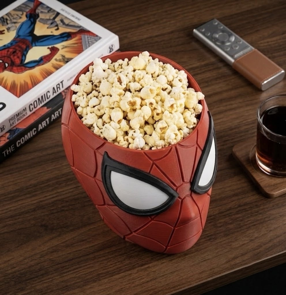 Spiderman Mask Popcorn Bucket